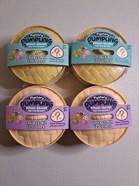 4 Pack Collectible Mystery Dumpling